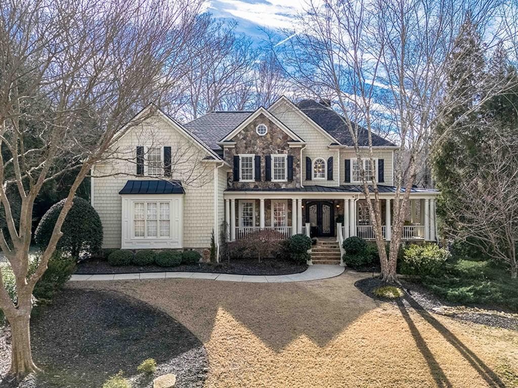 5 bedroom, 5 bathroom single family residence sold at 1635 Reddstone Close, Milton, GA 30004
