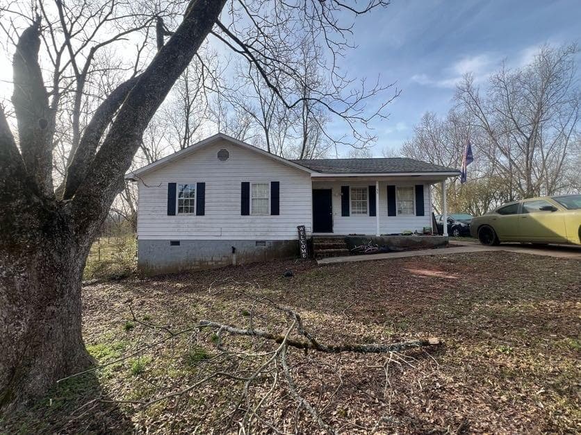 3 bedroom, 2 bathroom single family residence sold at 58 Chappell Mill Road, Griffin, GA 30224