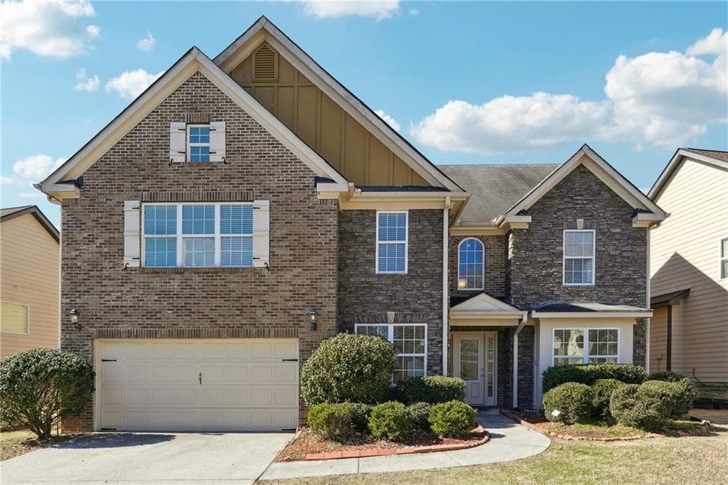 5 bedroom, 4 bathroom single family residence sold at 1309 Avington Glen Drive, Lawrenceville, GA 30045