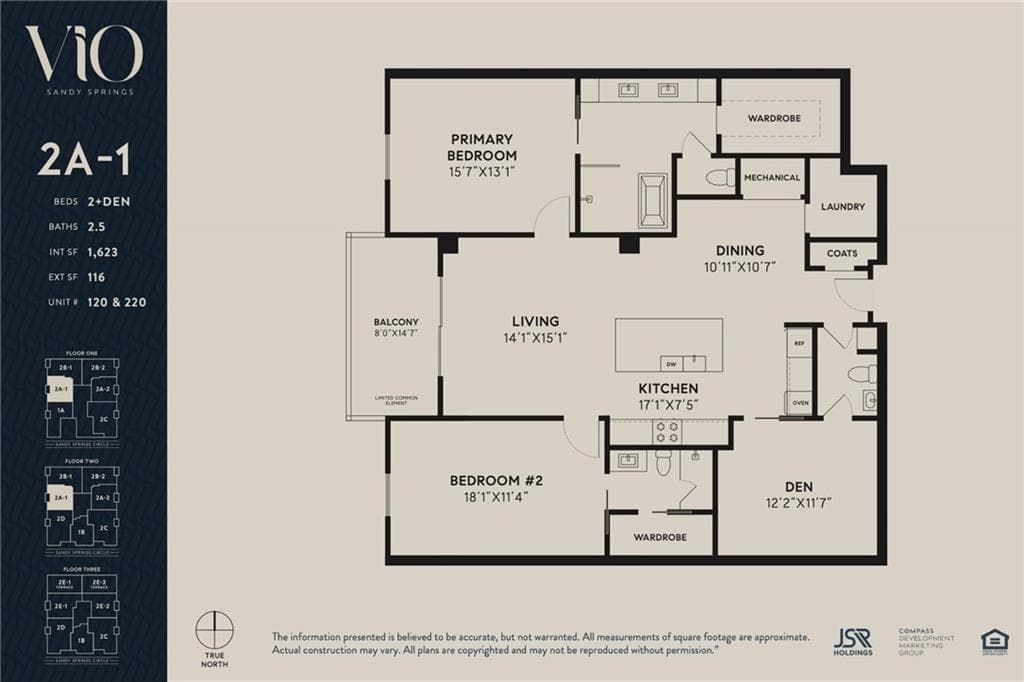 2 bedroom, 3 bathroom, 1,623 sq ft condominium under contract at 318 Sandy Springs Circle 220, Sandy Springs, GA 30328 — photo 8