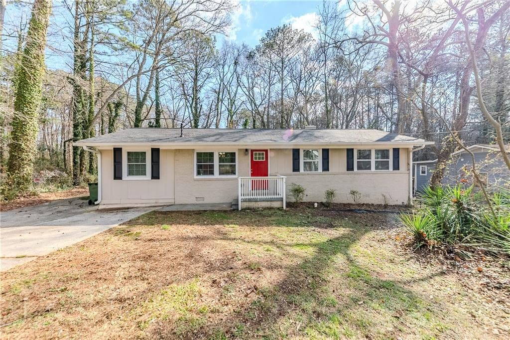 4 bedroom, 2 bathroom, 1,226 sq ft single family residence sold at 3192 Belfort Road, Atlanta, GA 30354