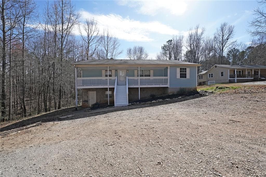 3 bedroom, 2 bathroom single family residence sold at 1201 Coppermine Road, Buchanan, GA 30113