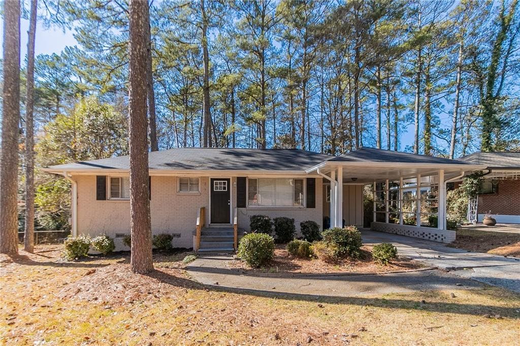 3 bedroom, 1 bathroom single family residence sold at 2777 Luther Drive, Atlanta, GA 30344