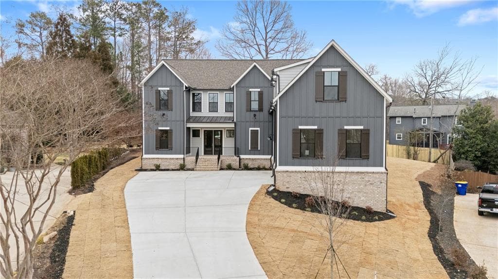 4 bedroom, 4 bathroom single family residence sold at 2517 Canopy Court, Marietta, GA 30066