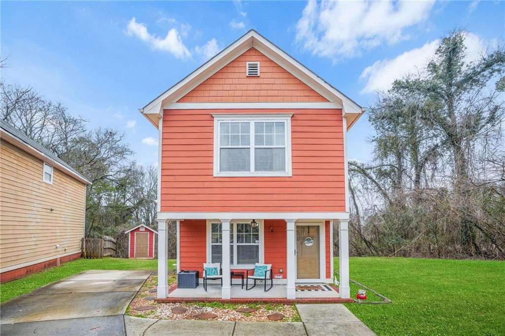 3 bedroom, 3 bathroom single family residence sold at 760 Vine Street, Athens, GA 30601