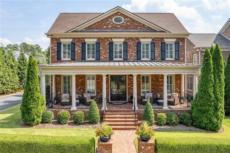4 bedroom, 5 bathroom single family residence sold at 8025 Georgetown Circle, Suwanee, GA 30024