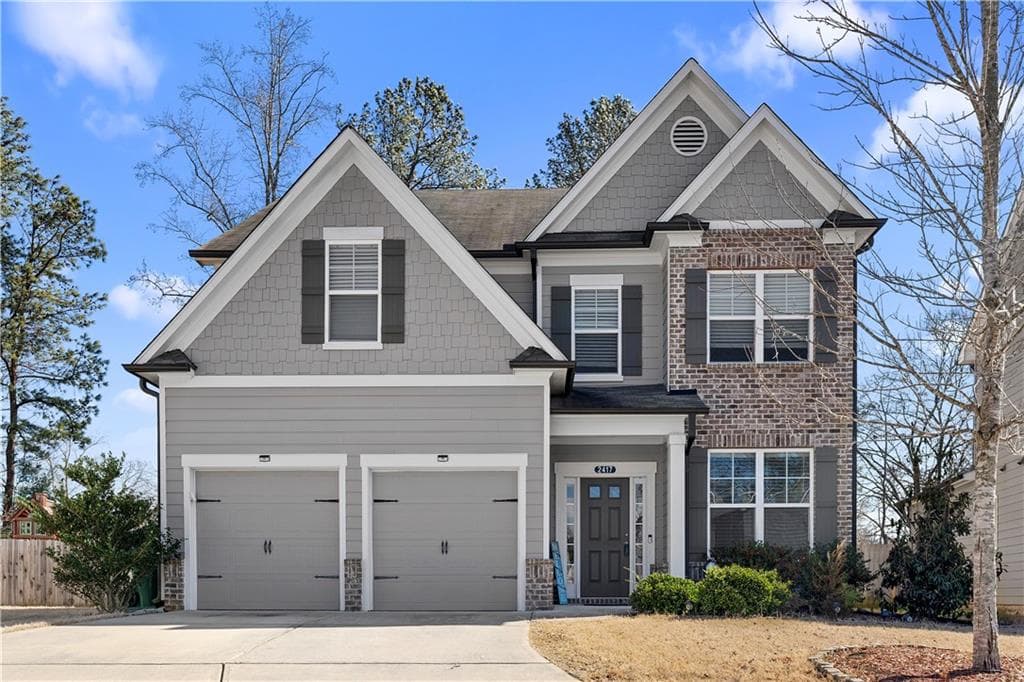 4 bedroom, 3 bathroom single family residence sold at 2417 Kingston Heath Way, Marietta, GA 30008