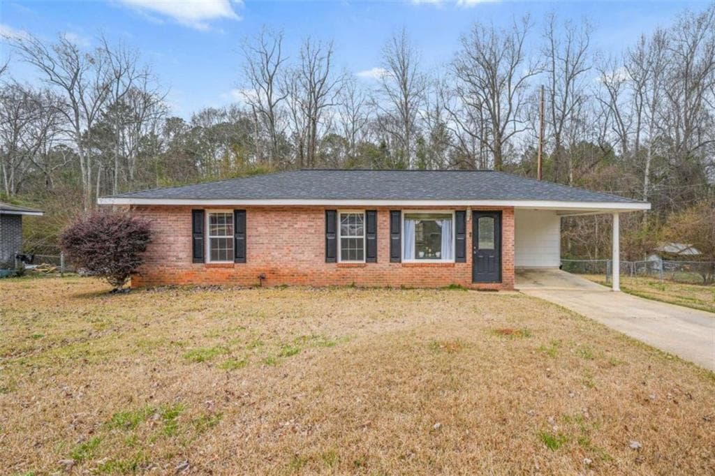 3 bedroom, 2 bathroom single family residence sold at 777 Michael Street, Thomaston, GA 30286