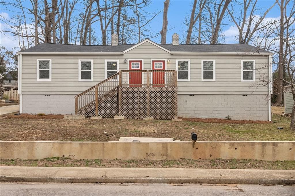2 bedroom, 1 bathroom single family residence sold at 3300 RUSSELL Street, Atlanta, GA 30354