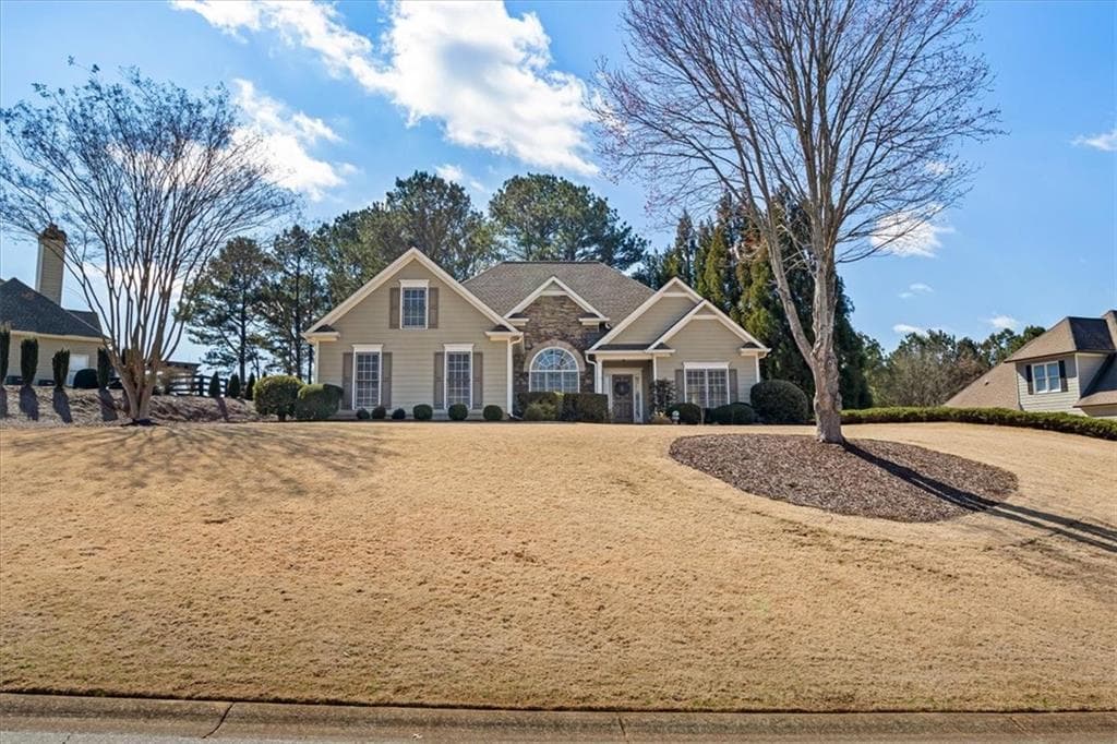 3 bedroom, 2 bathroom single family residence sold at 9235 Old Preserve Trail, Ball Ground, GA 30107