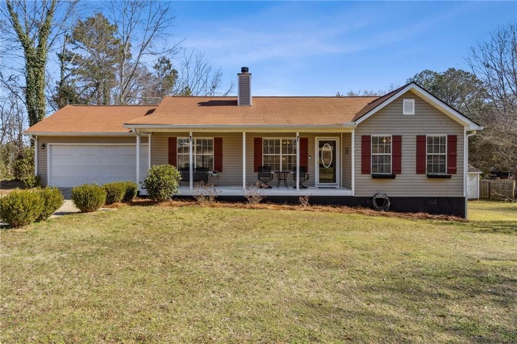 3 bedroom, 2 bathroom single family residence sold at 23 Will Clark Road, Jefferson, GA 30549