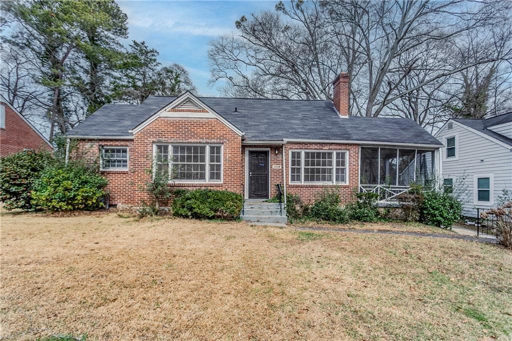 3 bedroom, 1 bathroom, 1,144 sq ft single family residence sold at 1579 Mayflower Avenue, Atlanta, GA 30311