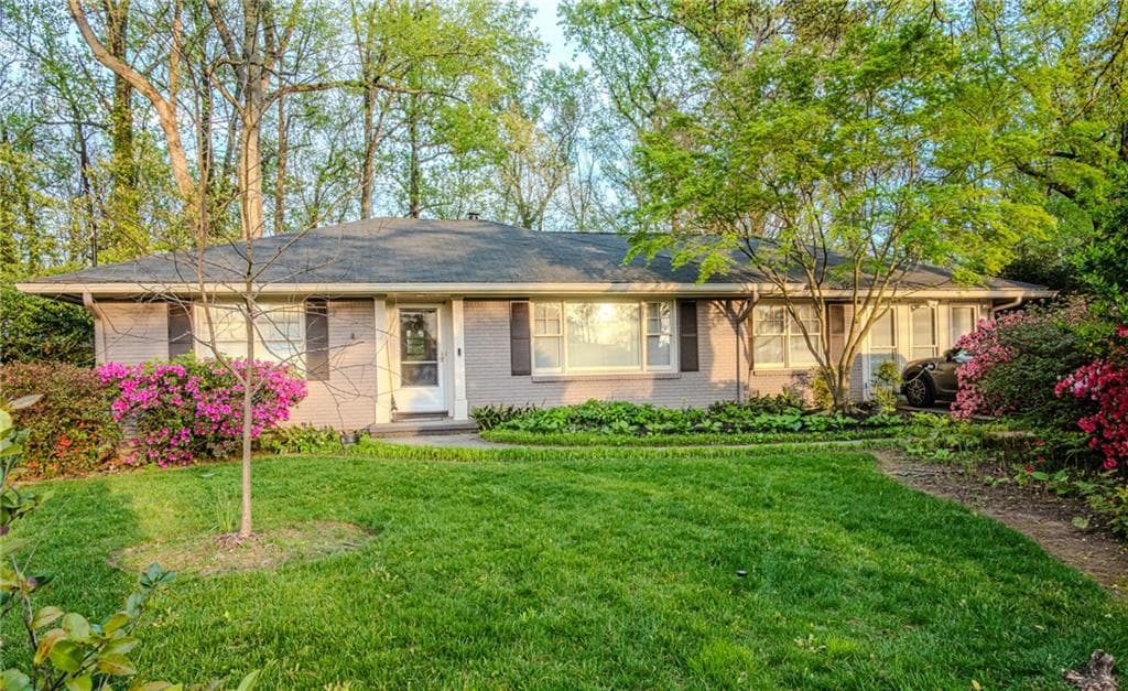 3 bedroom, 2 bathroom single family residence sold at 1263 Briarcliff Road, Atlanta, GA 30306