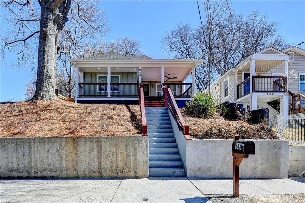 3 bedroom, 2 bathroom single family residence sold at 543 Paines Avenue, Atlanta, GA 30318