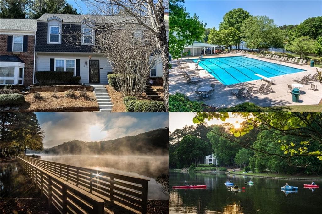 3 bedroom, 3 bathroom townhouse sold at 217 Quail Run, Roswell, GA 30076