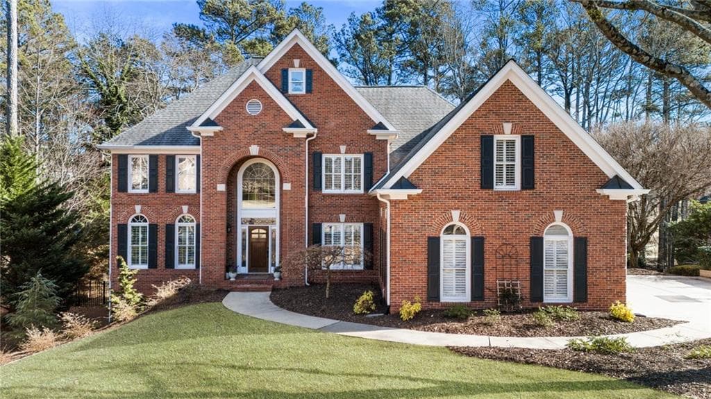 6 bedroom, 6 bathroom single family residence sold at 3040 Greatwood Crossing, Alpharetta, GA 30005
