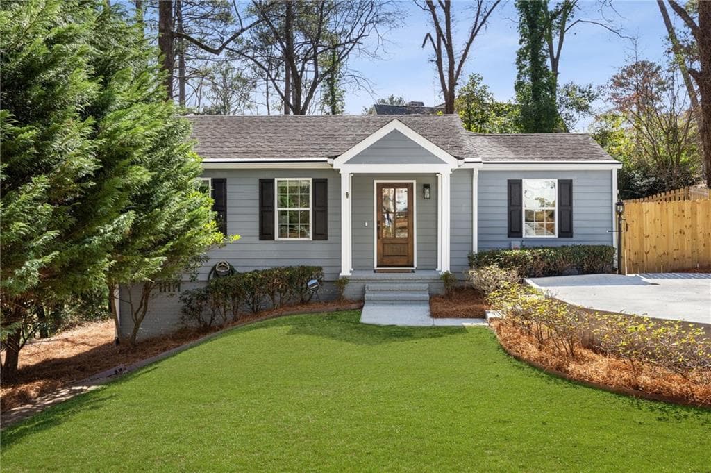 3 bedroom, 3 bathroom single family residence sold at 1784 Hickory Road, Atlanta, GA 30341