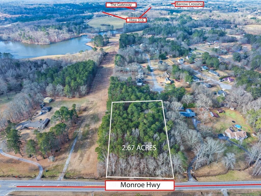 unimproved land for sale at 0 Monroe Highway, Bethlehem, GA 30620 — photo 2