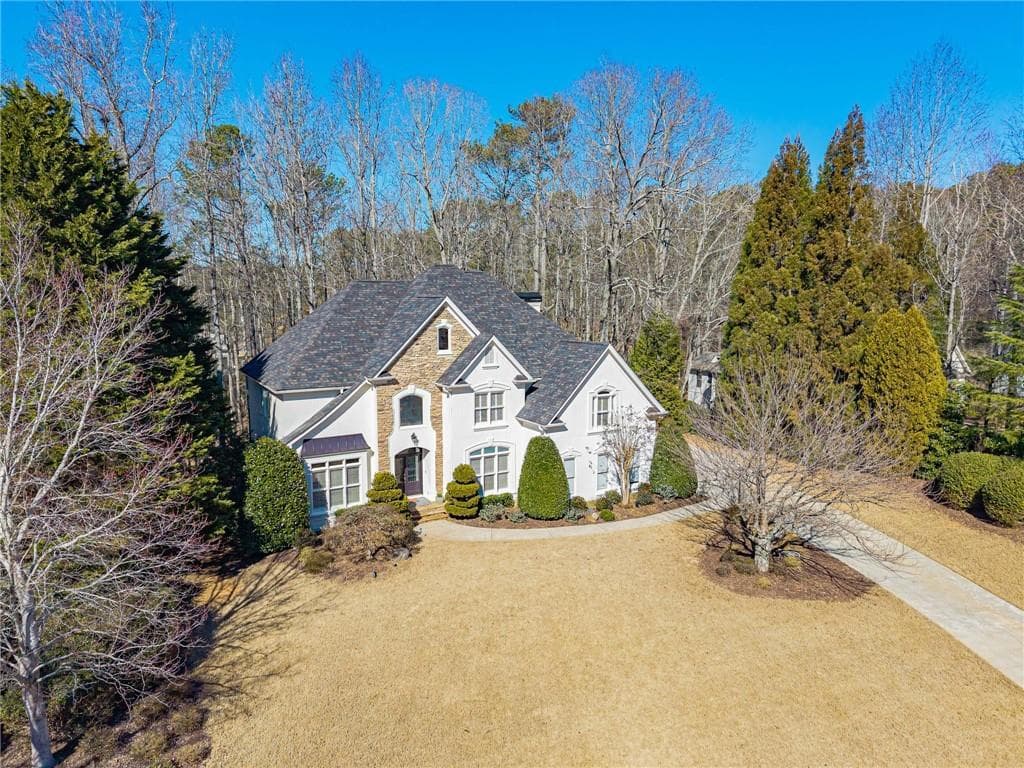 5 bedroom, 6 bathroom single family residence sold at 862 Hallbrook Lane, Milton, GA 30004