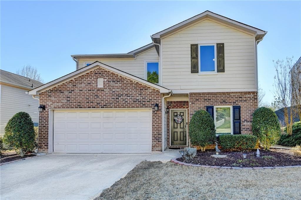 4 bedroom, 3 bathroom single family residence sold at 6574 Barker Station Walk, Sugar Hill, GA 30518
