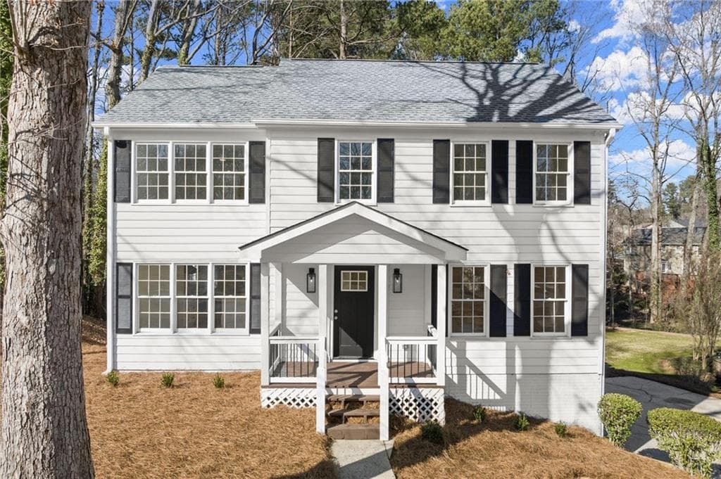 3 bedroom, 3 bathroom single family residence sold at 3189 Saddleback Mountain Road, Marietta, GA 30062