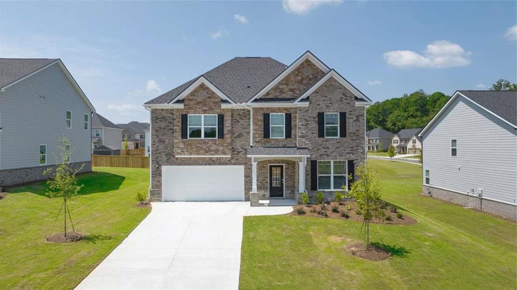 5 bedroom, 3 bathroom single family residence sold at 1059 Blue Juniper Circle, Loganville, GA 30052