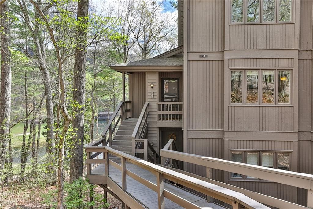 3 bedroom, 2 bathroom condominium sold at 34 Sconti Rdg 408, Big Canoe, GA 30143