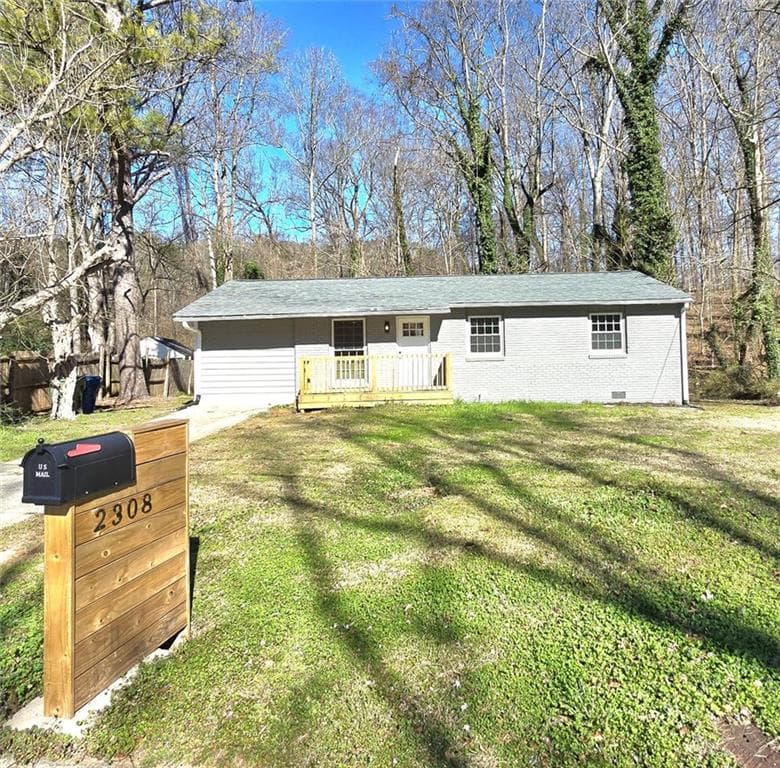 4 bedroom, 2 bathroom, 1,248 sq ft single family residence sold at 2308 BAYWOOD Drive, Atlanta, GA 30315