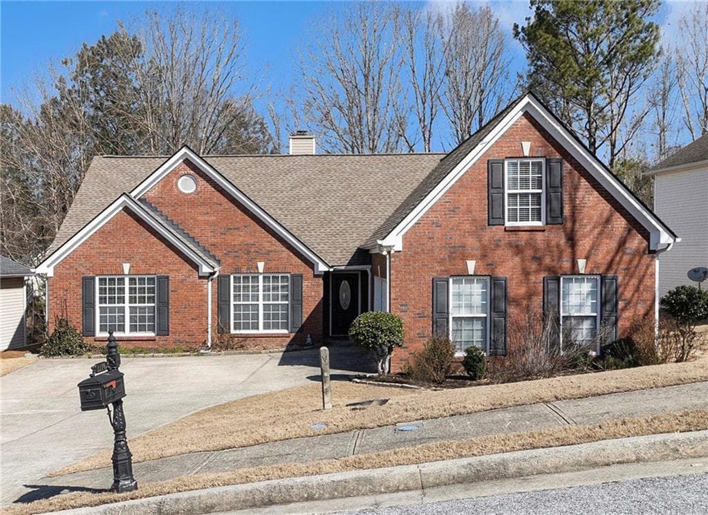 4 bedroom, 2 bathroom single family residence sold at 1176 Whatley Mill Lane, Lawrenceville, GA 30045