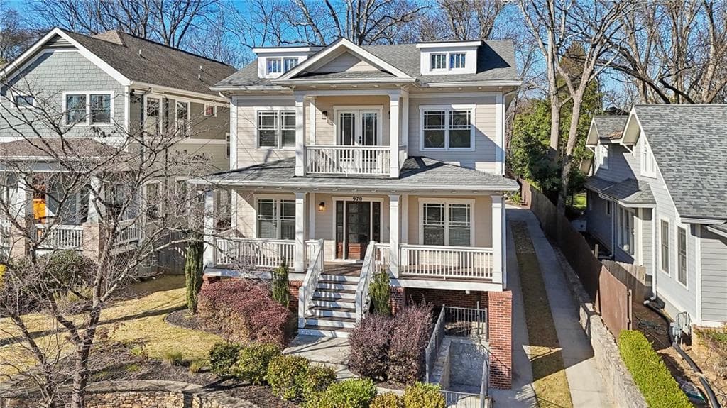 5 bedroom, 5 bathroom single family residence sold at 970 Drewry Street, Atlanta, GA 30306