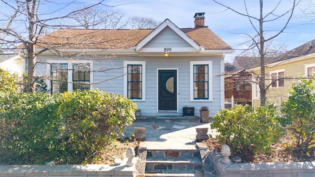 3 bedroom, 2 bathroom single family residence sold at 899 Ponce De Leon Place, Atlanta, GA 30306