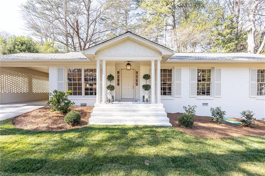 2 bedroom, 2 bathroom single family residence sold at 2466 Sharondale Drive, Atlanta, GA 30305