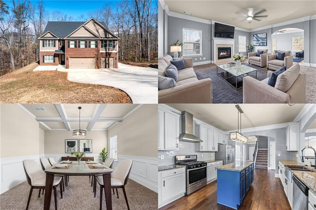 6 bedroom, 5 bathroom single family residence sold at 5170 Black Bear Trail, Douglasville, GA 30135