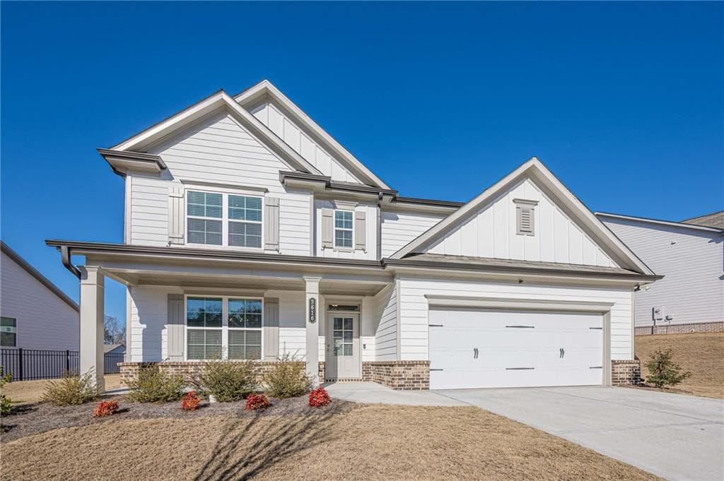 4 bedroom, 3 bathroom single family residence sold at 3616 Bryant Meadows Circle, Buford, GA 30519