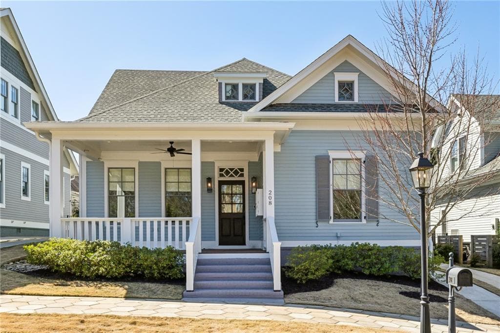 5 bedroom, 5 bathroom single family residence sold at 208 Haralson Lane, Atlanta, GA 30307
