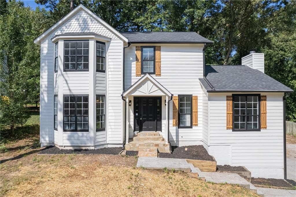 3 bedroom, 4 bathroom single family residence sold at 557 Old Friar Tuck Lane, Stone Mountain, GA 30087