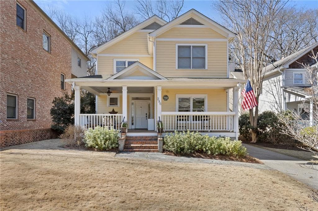 3 bedroom, 3 bathroom, 1,941 sq ft single family residence sold at 286 Candler Street, Atlanta, GA 30307