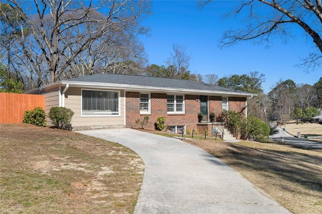 4 bedroom, 2 bathroom single family residence sold at 3140 Westmart Lane, Atlanta, GA 30340