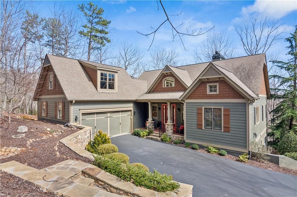 4 bedroom, 4 bathroom single family residence sold at 110 Little Beaver Run, Big Canoe, GA 30143