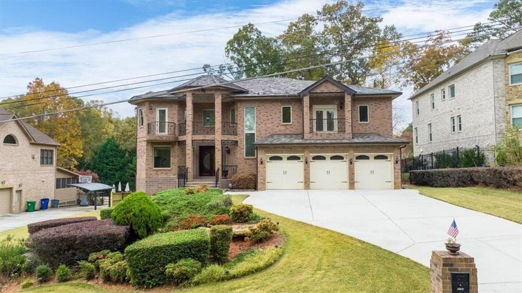 6 bedroom, 8 bathroom, 8,273 sq ft single family residence sold at 2146 Greensward Drive, Atlanta, GA 30345