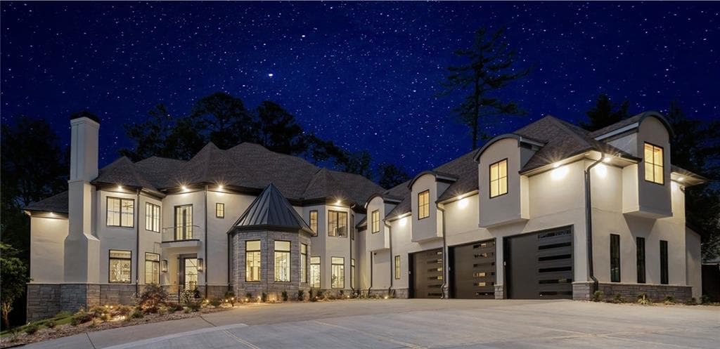 6 bedroom, 9 bathroom single family residence sold at 3451 Paces Valley Road, Atlanta, GA 30327