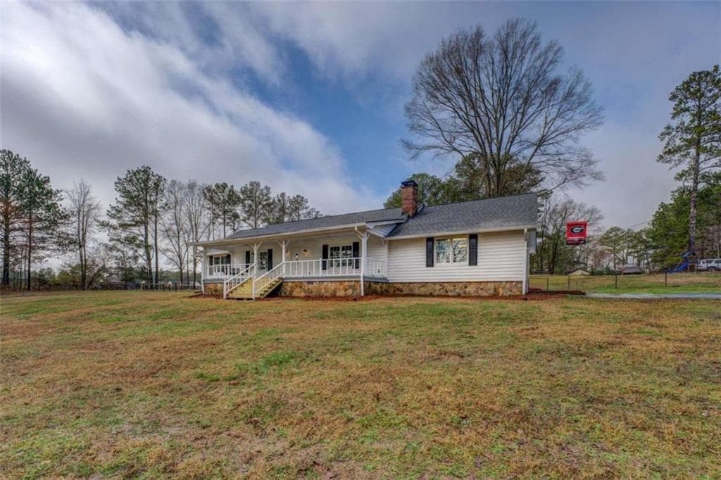 3 bedroom, 2 bathroom single family residence sold at 2375 Gum Creek Road, Oxford, GA 30054