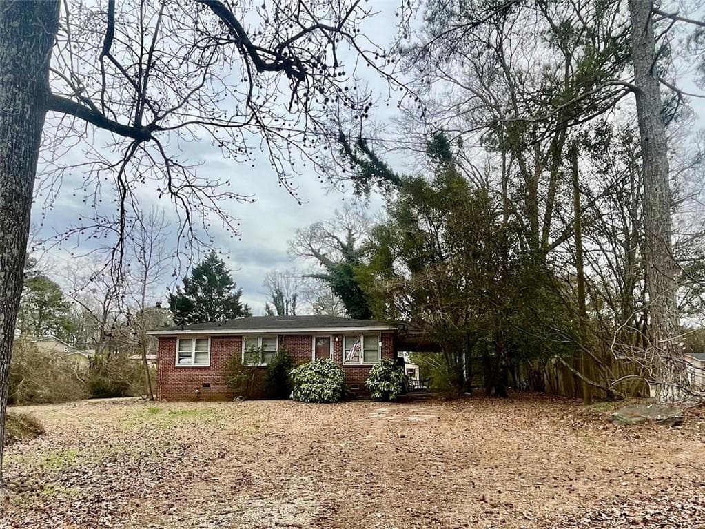 3 bedroom, 1 bathroom single family residence sold at 2956 Cruse Road, Lawrenceville, GA 30044