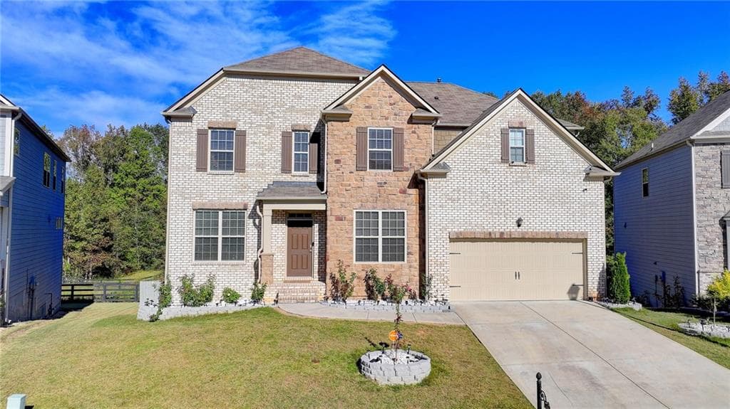 5 bedroom, 4 bathroom single family residence sold at 4488 Mantova Drive, Buford, GA 30519