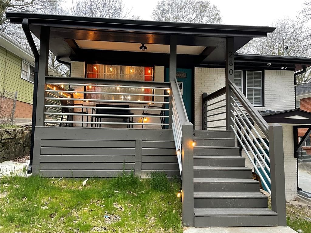 4 bedroom, 4 bathroom single family residence sold at 280 Spellman Street, Atlanta, GA 30314