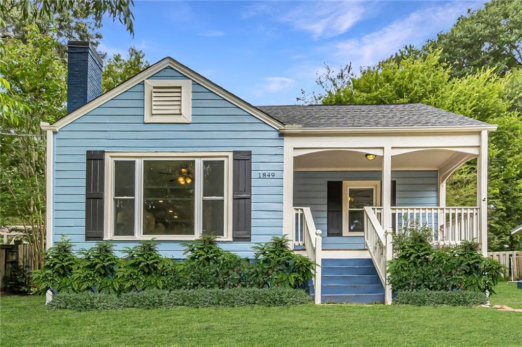 3 bedroom, 2 bathroom single family residence sold at 1849 W Forrest Avenue, East Point, GA 30344