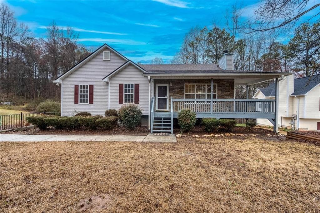 4 bedroom, 3 bathroom single family residence sold at 218 PINE NEEDLE Trail, Villa Rica, GA 30180