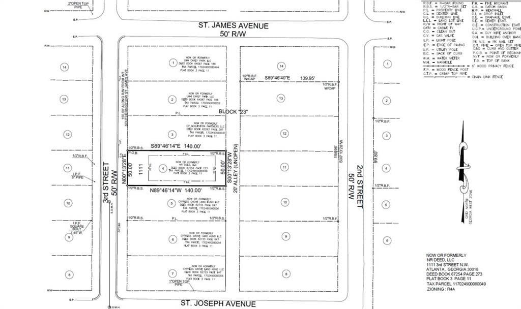 single family residence sold at 1111 3rd Street, Atlanta, GA 30318