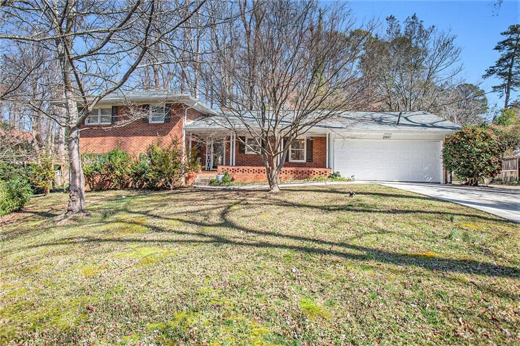 4 bedroom, 2 bathroom single family residence sold at 2447 Caladium Drive, Atlanta, GA 30345