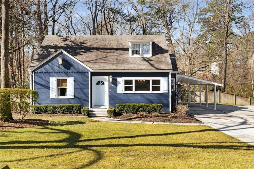 3 bedroom, 2 bathroom single family residence sold at 2858 Skyland Drive, Brookhaven, GA 30341
